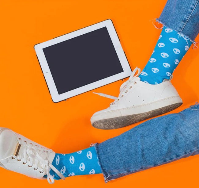 Should Men Wear Funky Socks?