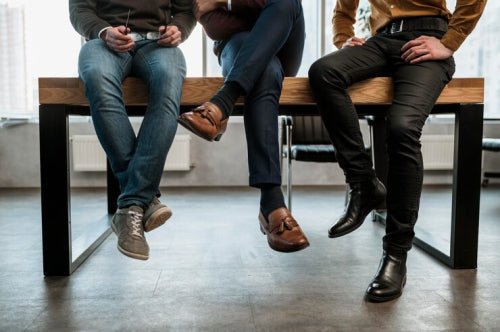 Workplace Footwear Choices and the Return of Crew Lengths