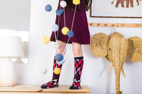 How to Style Patterned Socks With Everyday Outfits