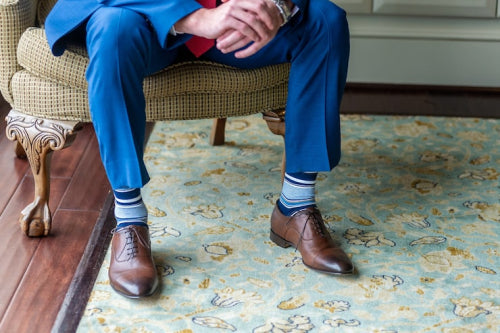 Sock Choices in Blending Professional and Casual Attire