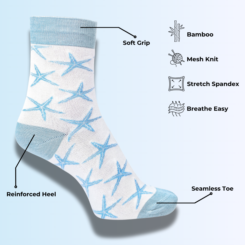 Scent-O-Summer Blues Pack of 3 Pairs