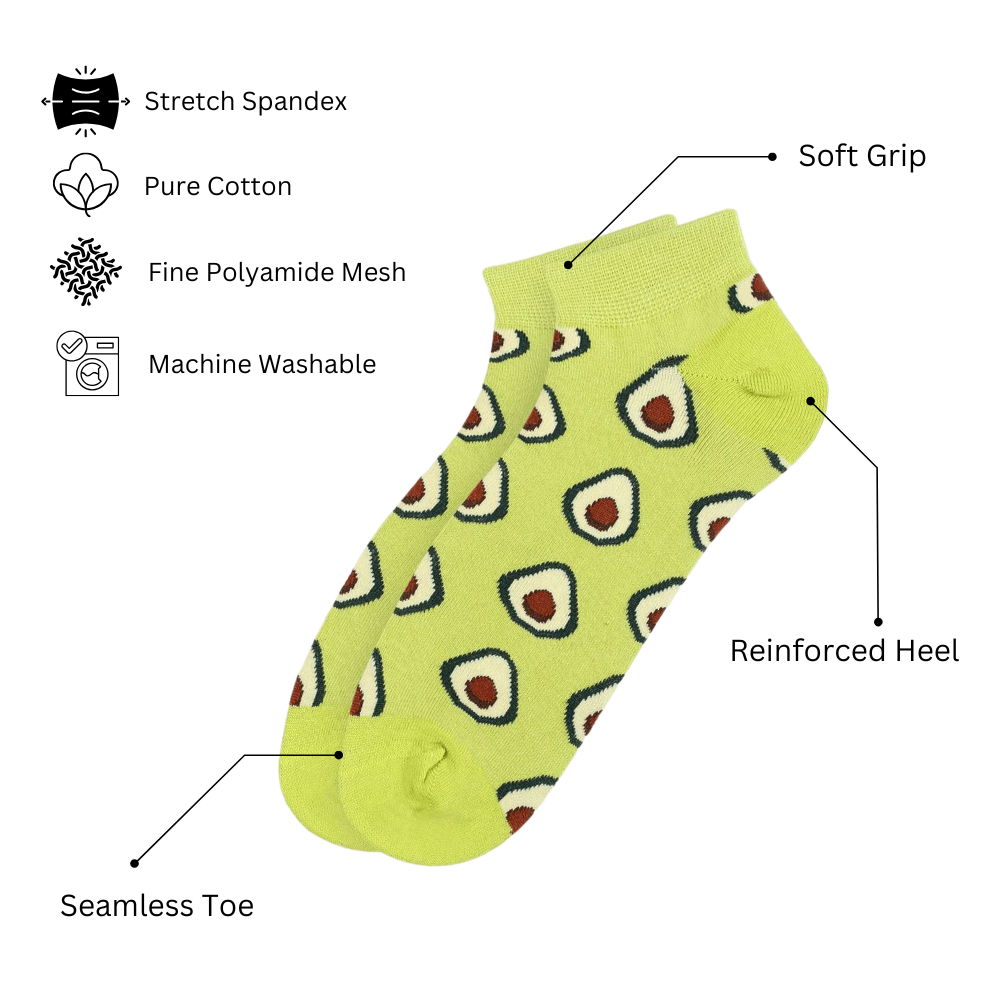 Life's Ruff Pack of 3 Pairs | Unisex Ankle Socks