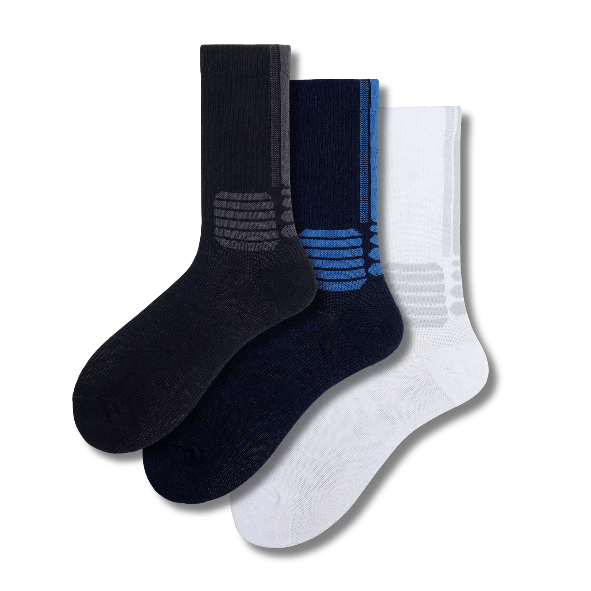 Support Mode Bestsellers Pack of 3 Pairs | Mid-Calf Compression Socks