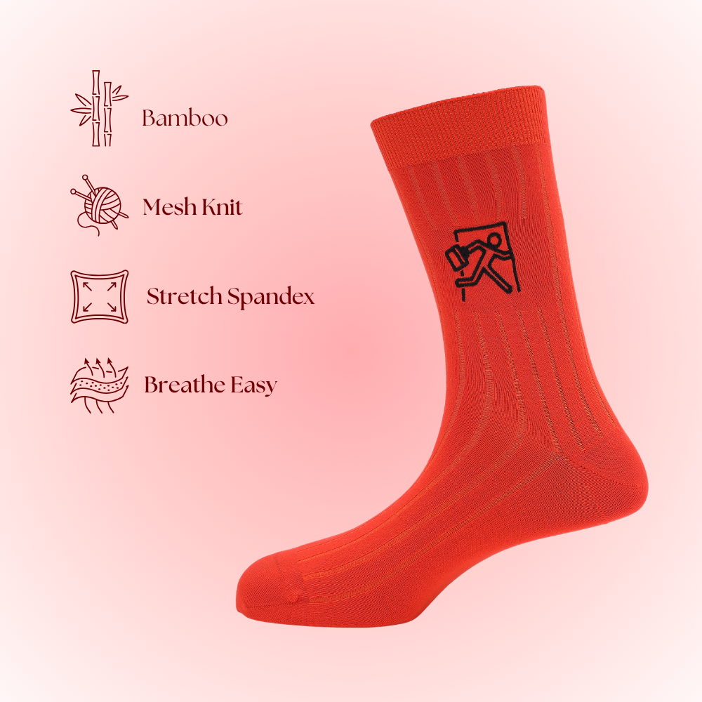 RUN to Home | Corporate Crew Socks