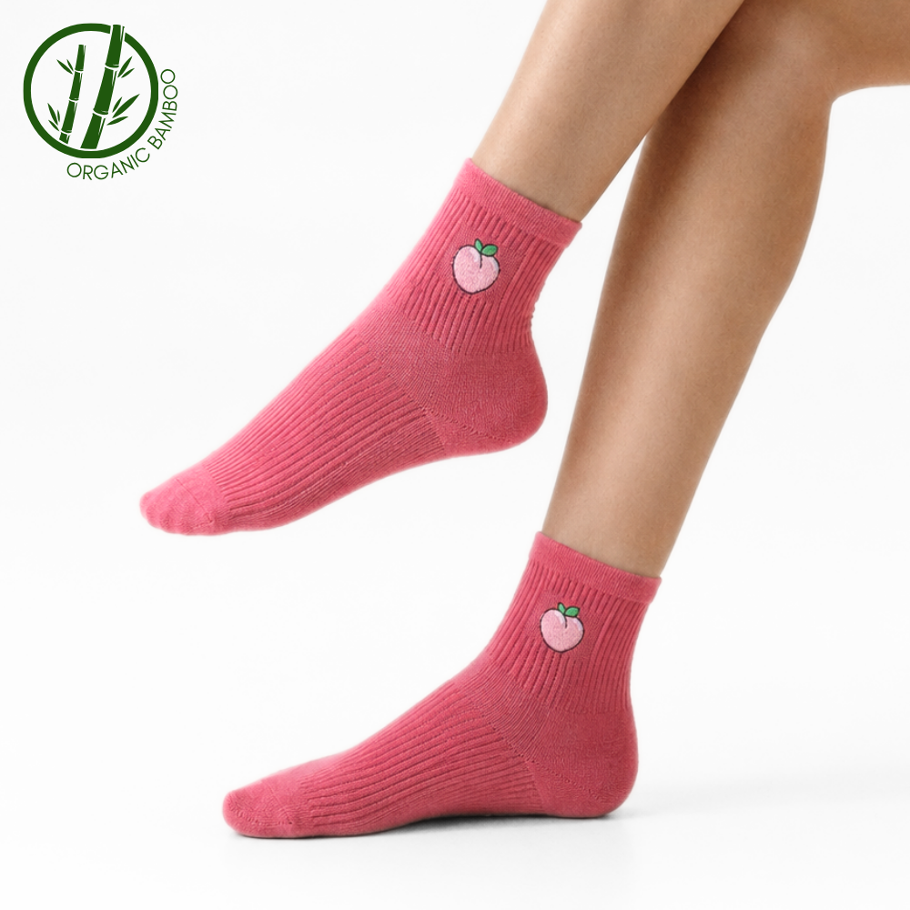 Peachy Bamboo Socks for Everyday Comfort