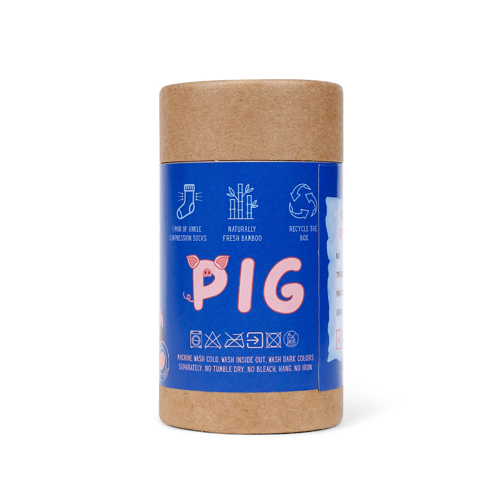 Chris-P-Bacon | Bamboo Socks | Unisex with Compression