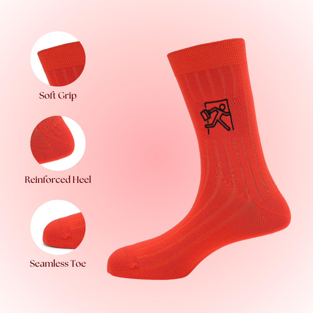 RUN to Home | Corporate Crew Socks