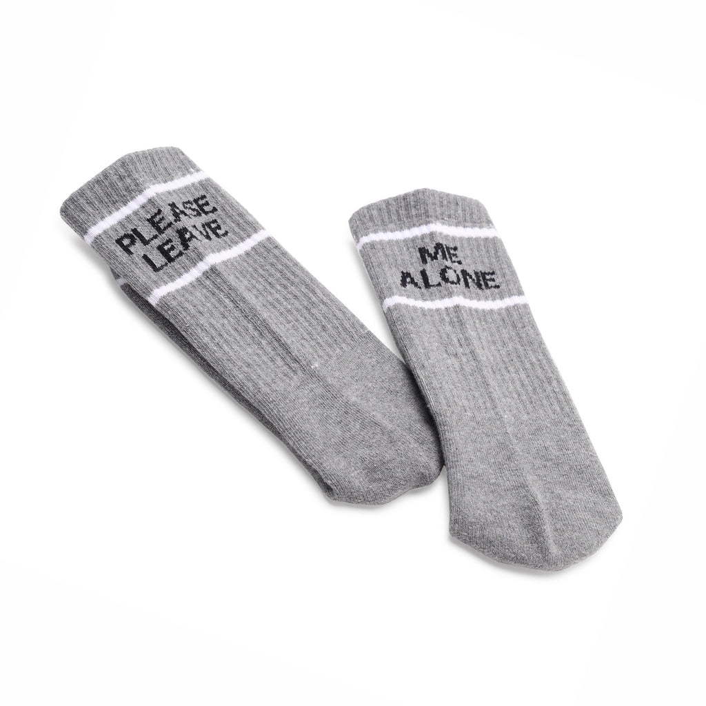 Please Leave Me Alone | Unisex Athletic Socks