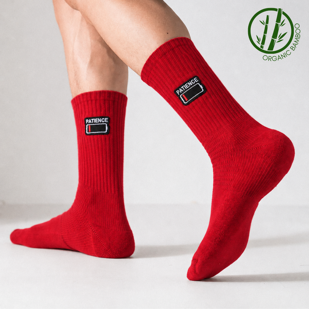 No Patience | Corporate Crew Socks