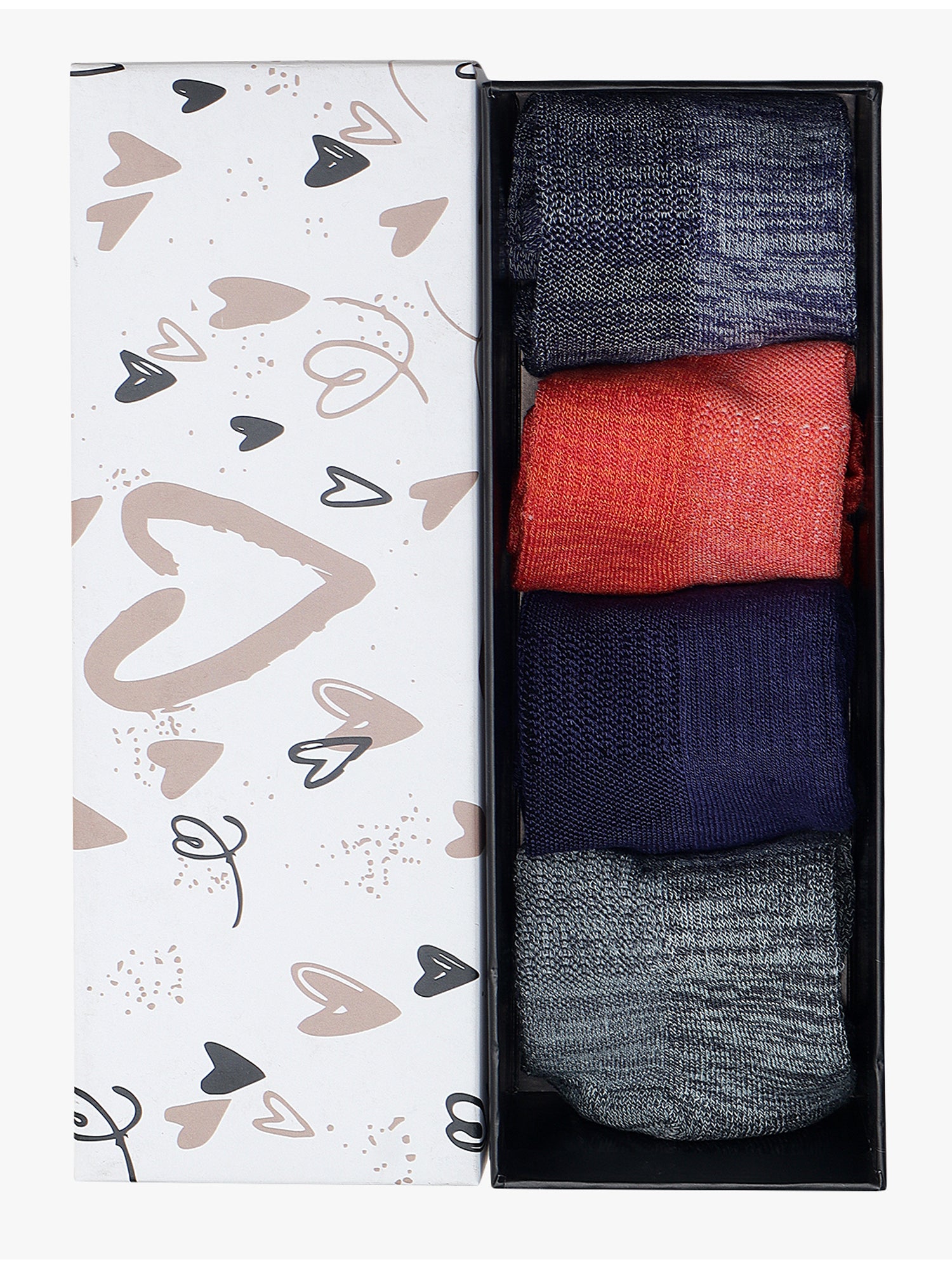 Casual Classics | Bamboo Comfort Socks | Gift Box Of 4 Pairs | Unisex Ankle Socks