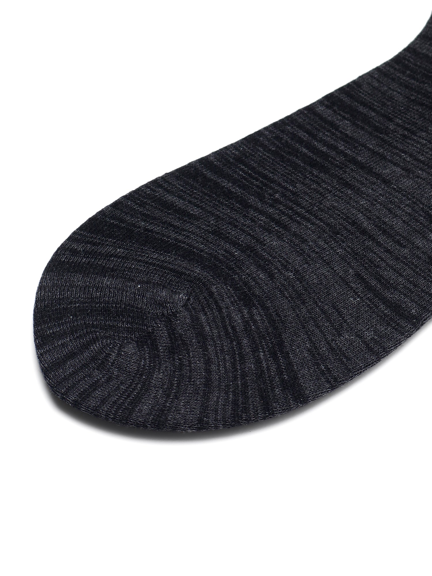 Tipped to Perfection | Twintone Black with Orange Tip Socks