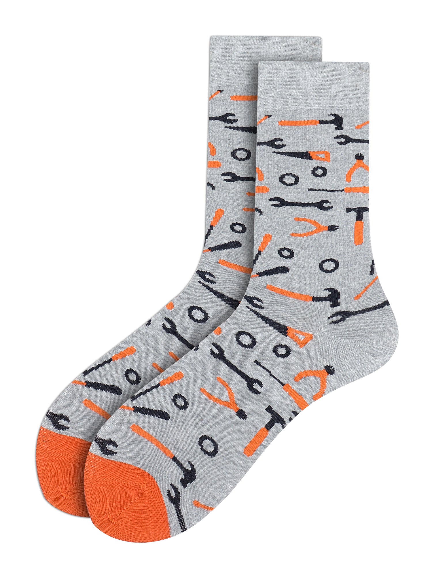 Men's Get Noticed Box Of 8 Pairs | Mid Calf Crew Socks
