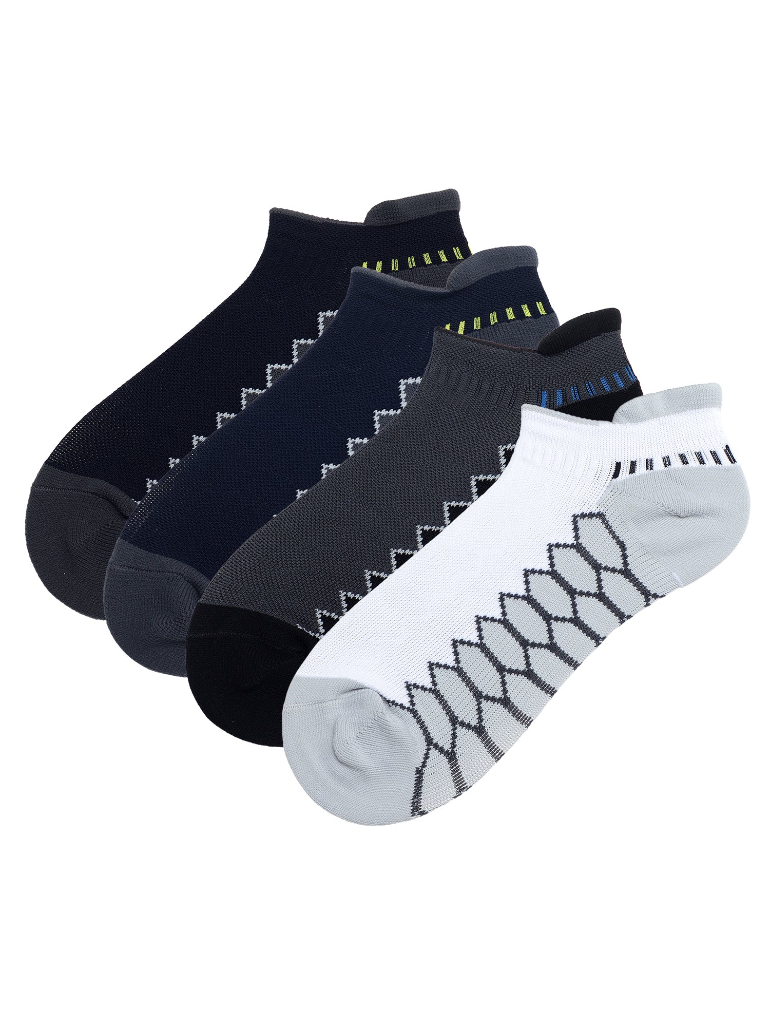 Performax | The Jock Sock | Classic Box Of 4 Pairs | Low Cut Sports Socks