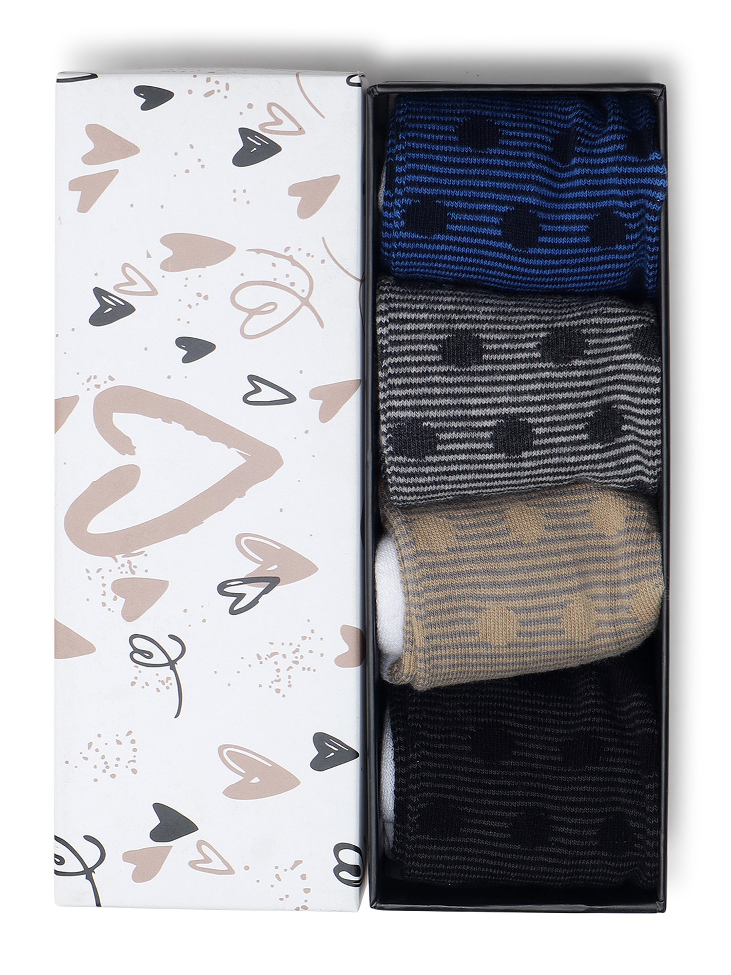 Unisex Diabetic Care | Stand Out Box Of 4 Pairs | Mid Calf Crew Socks