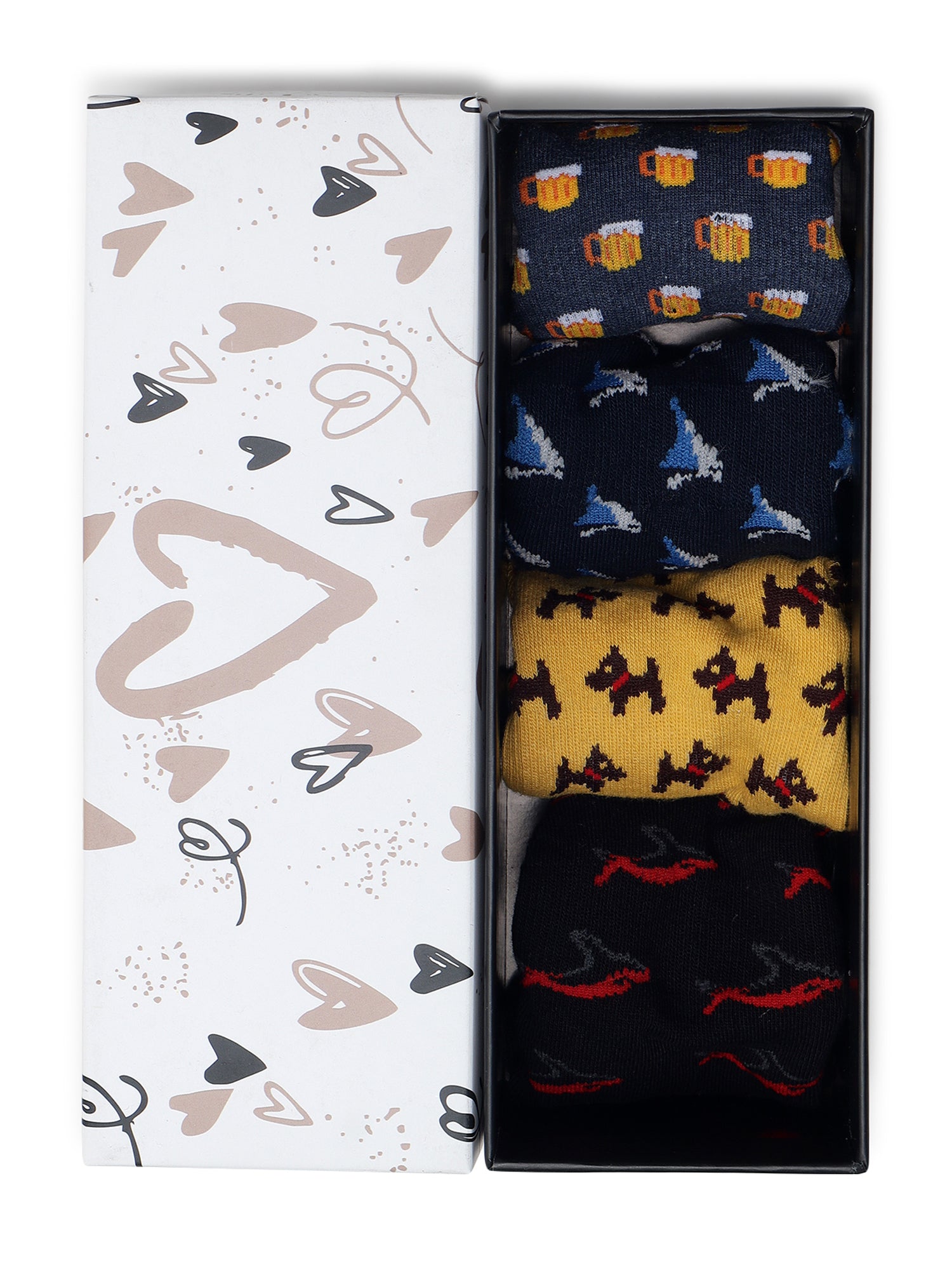 Hidden Desires Mens Loafer Socks Pack of Pairs