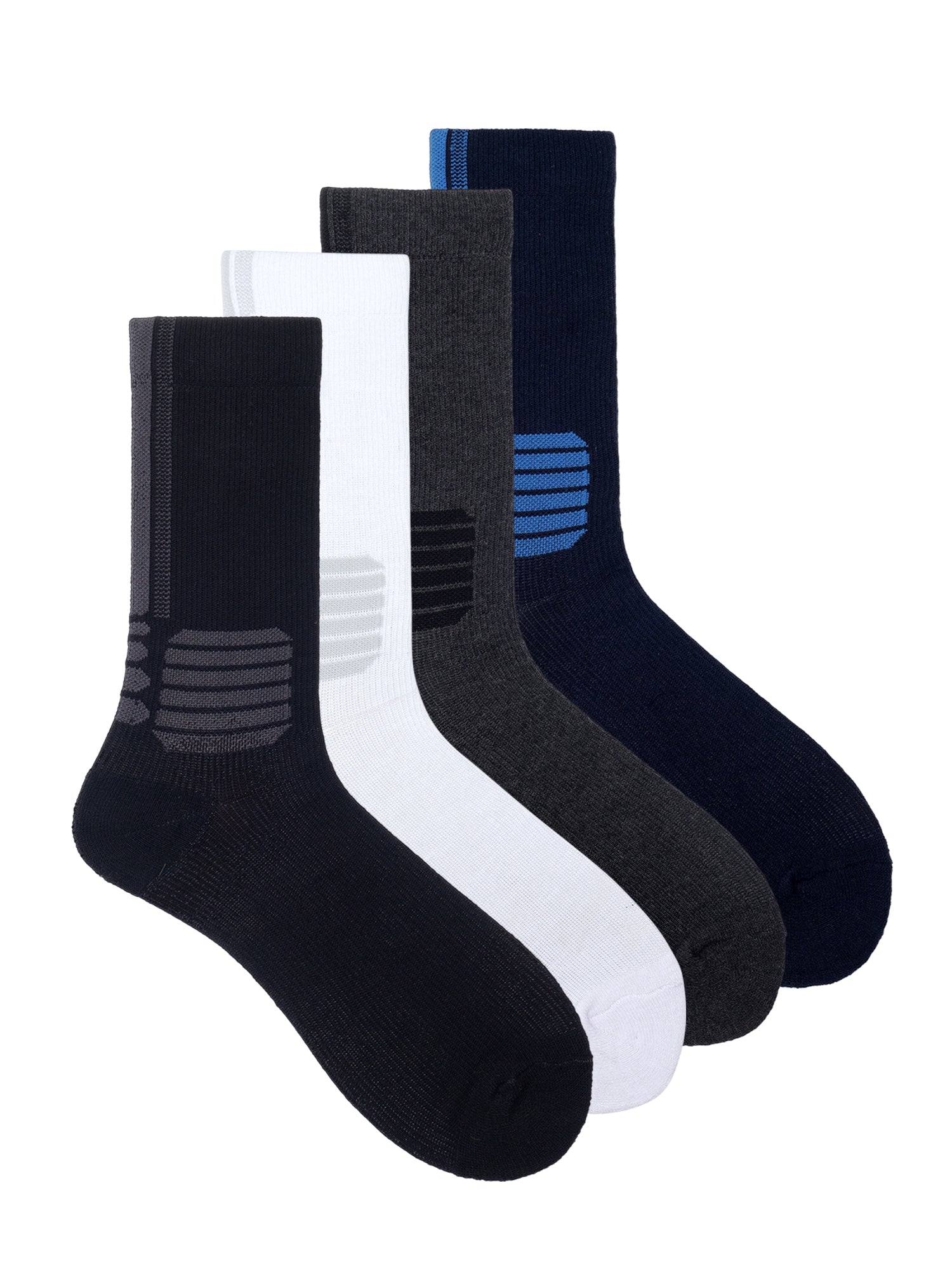 Unisex Compression Therapy | Classic Box Of 4 Pairs | Travel Socks