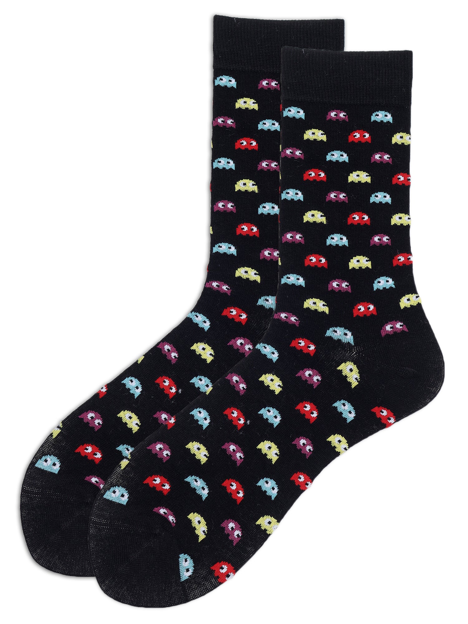 Motif Maniacs Box Of 4 Pairs | Mid Calf Crew Socks