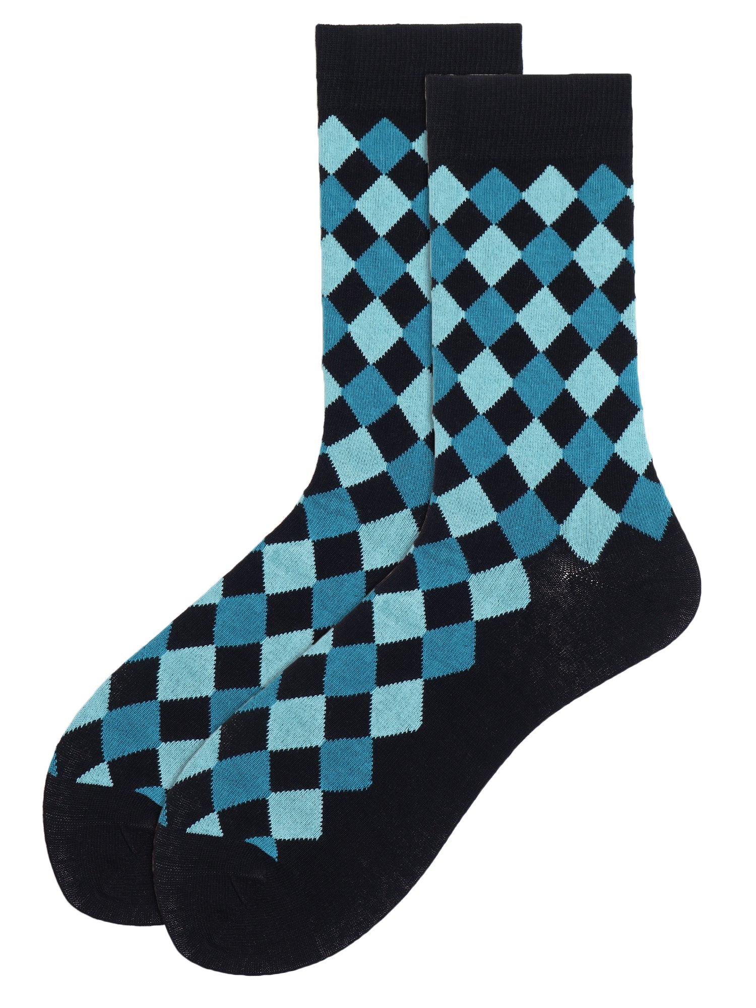 Men's Cool Colours Box Of 4 Pairs | Mid Calf Crew Socks