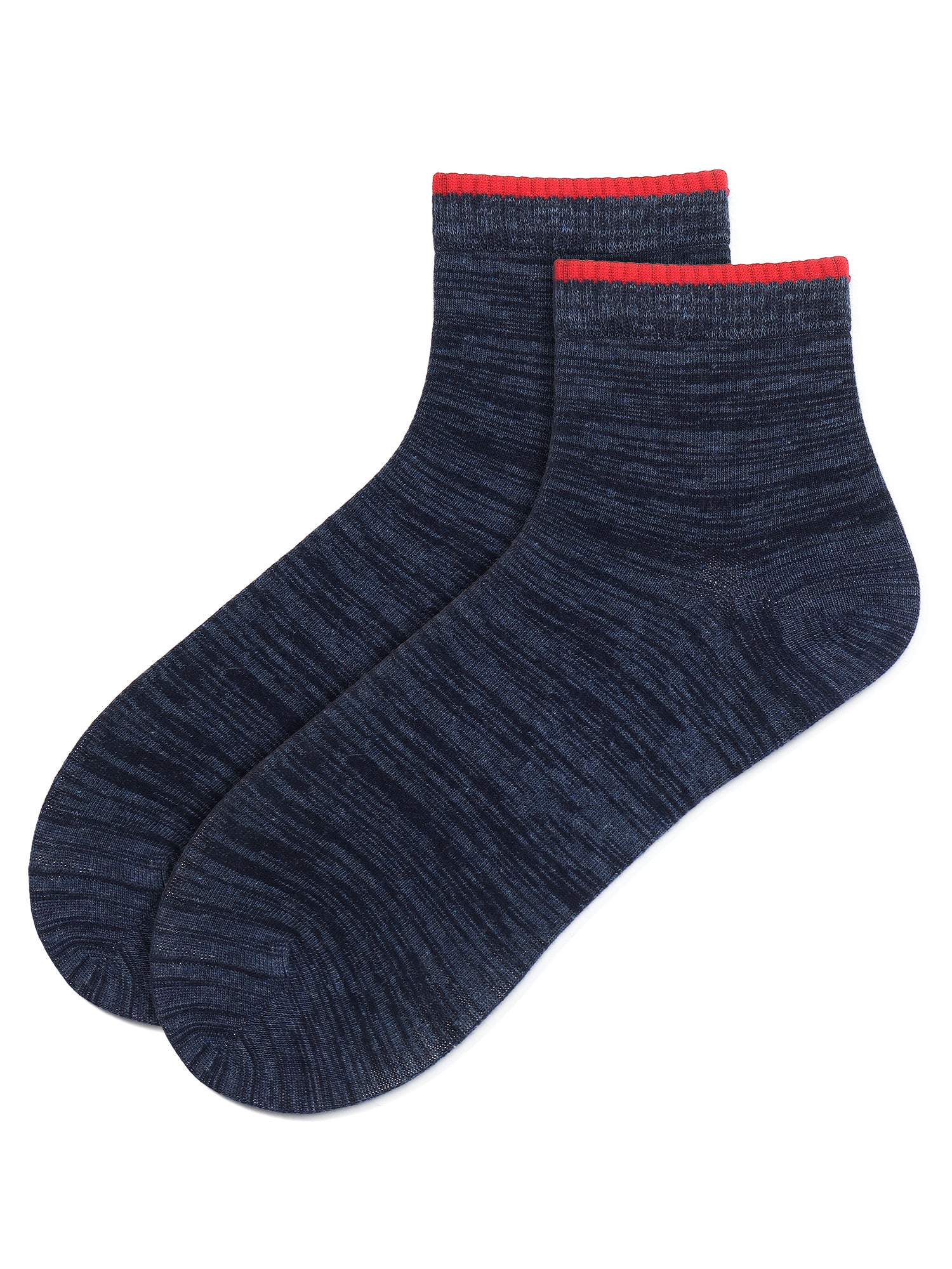 Tipped to Perfection | Twintone Navy with Red Tip Socks