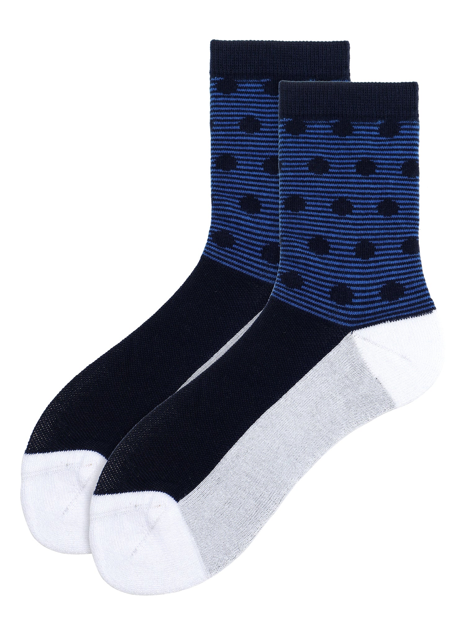 Diabetic Care | Stand Out Box Of 4 Pairs | Mid Calf Crew Socks