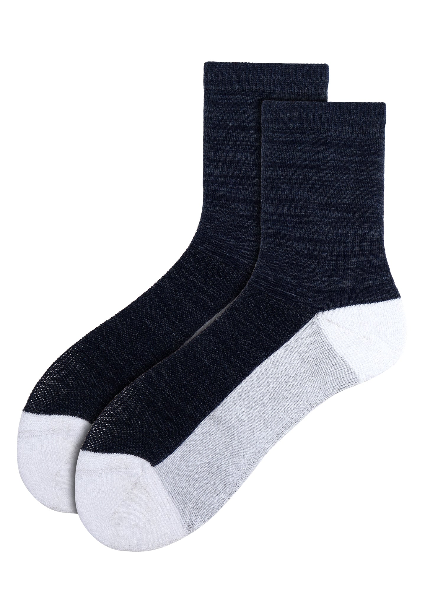 Unisex Diabetic Care | Classic Box Of 4 Pairs | Mid Calf Crew Socks