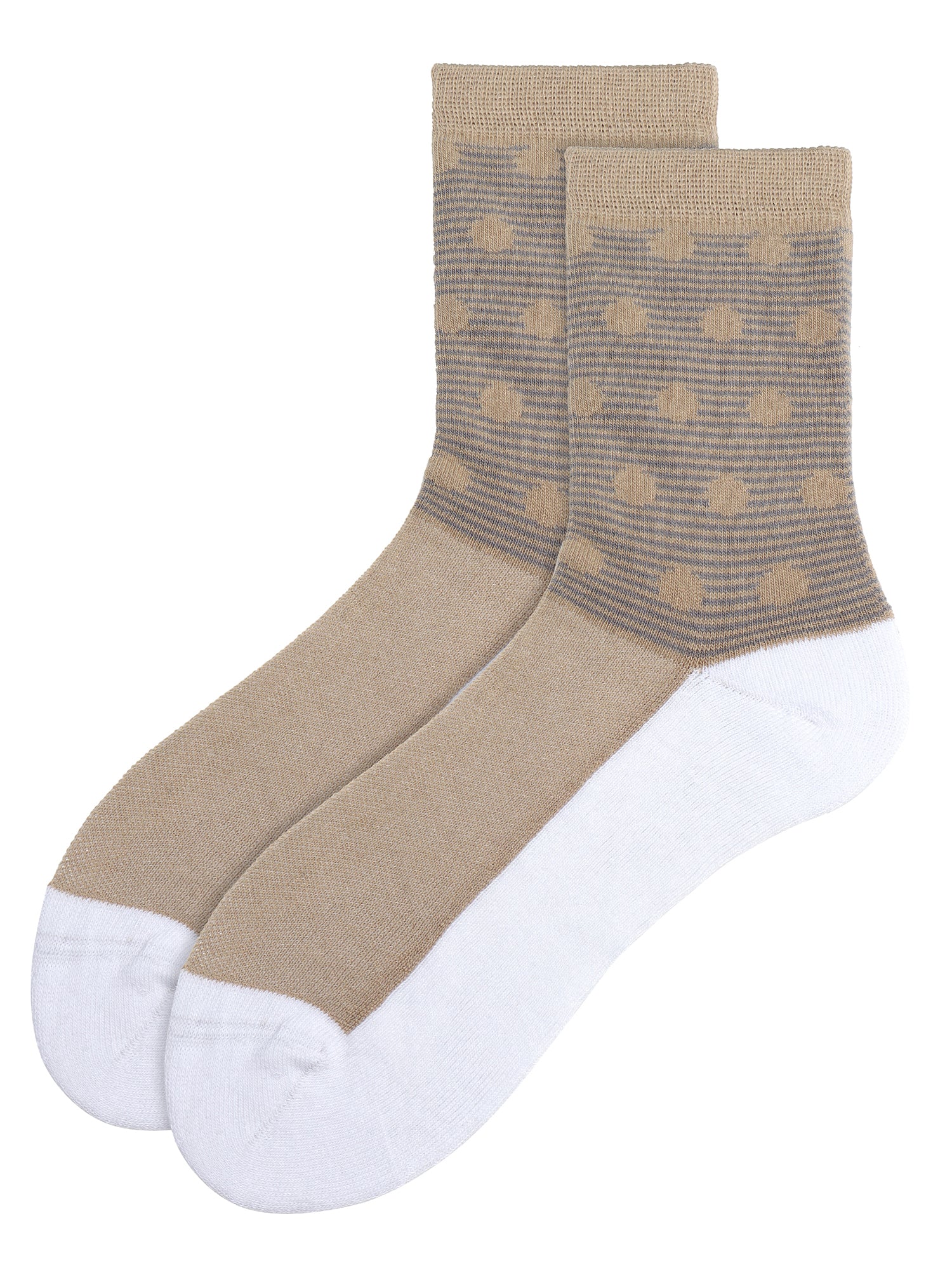 Diabetic Care | Stand Out Box Of 4 Pairs | Mid Calf Crew Socks