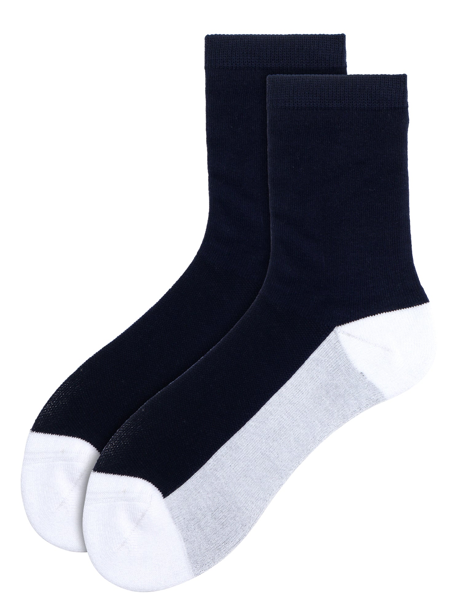 Unisex Diabetic Care | Classic Box Of 4 Pairs | Mid Calf Crew Socks