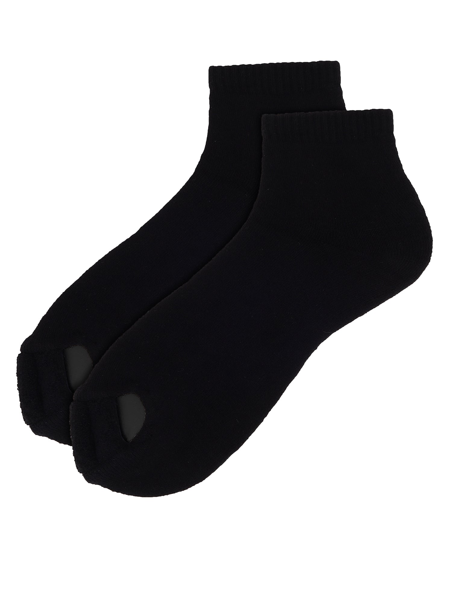 Compression Therapy Mid Calf Crew Socks - BLACK