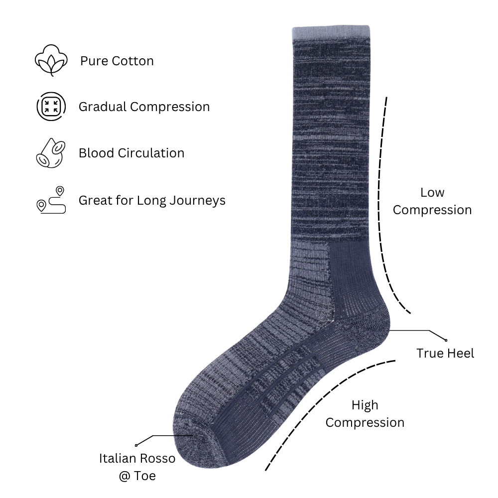Over The Calf Compression Therapy | Pack of 2 Pairs