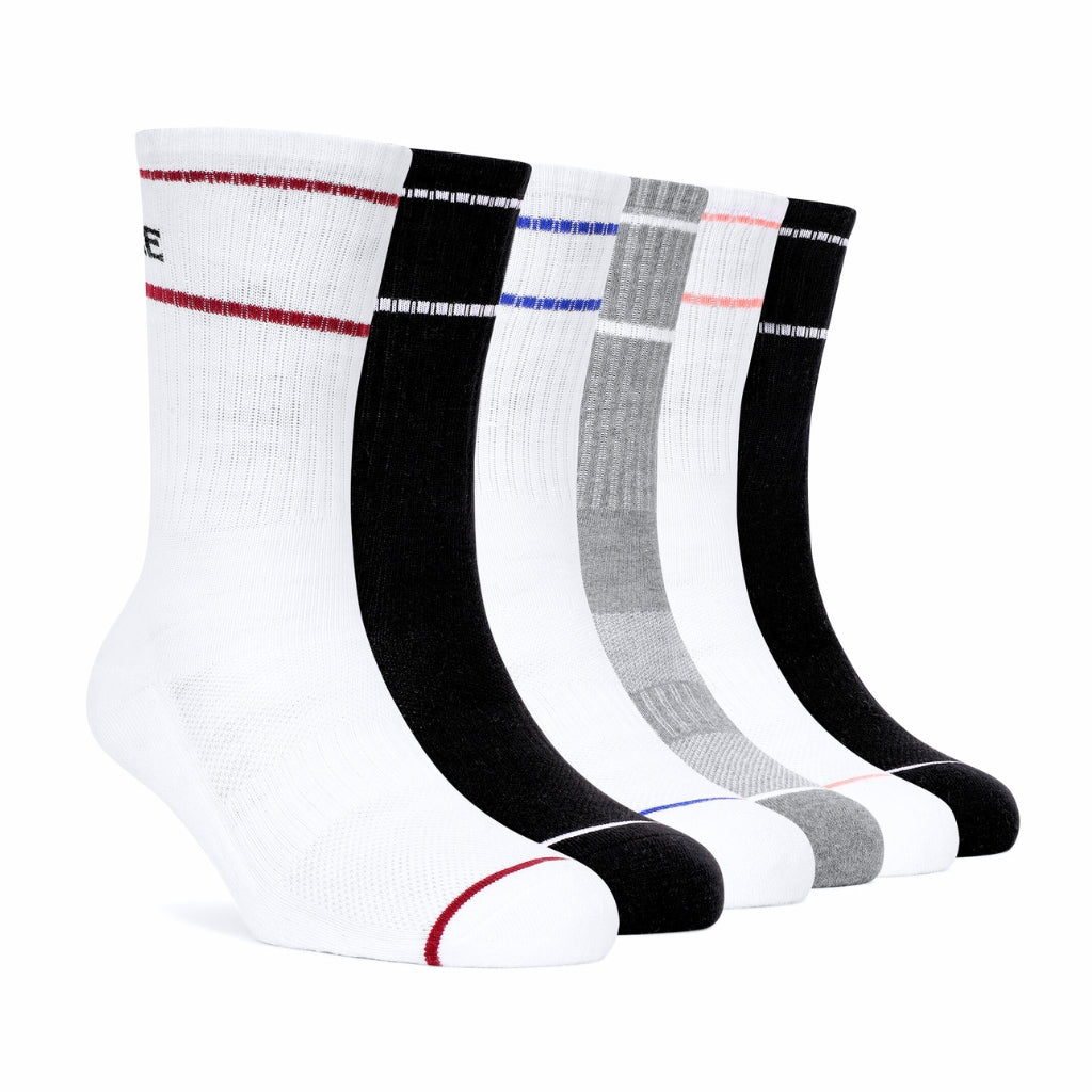 Soxy Pump | Box of 6 Unisex Athletic Socks