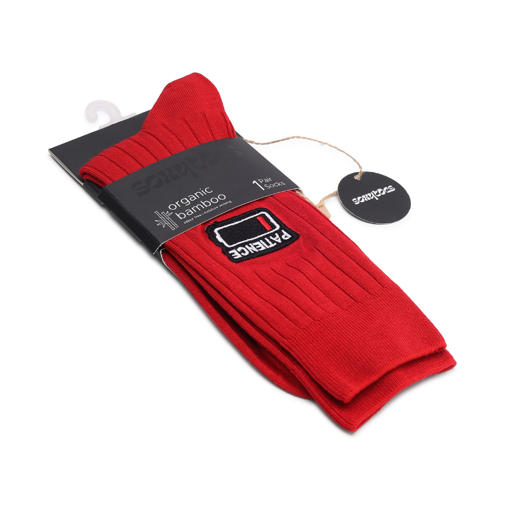 No Patience | Corporate Crew Socks