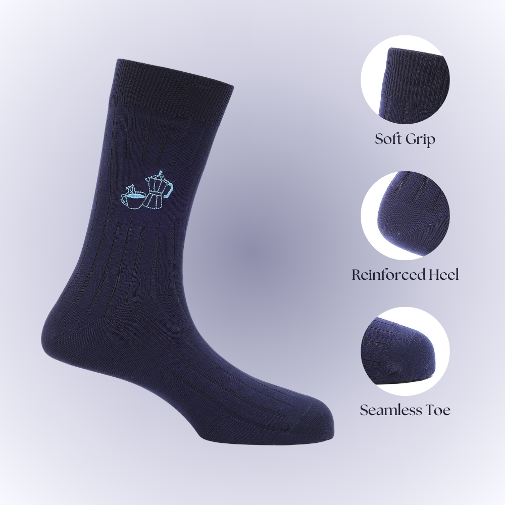 Corporate Toes for All | Box of 9 Formal Socks