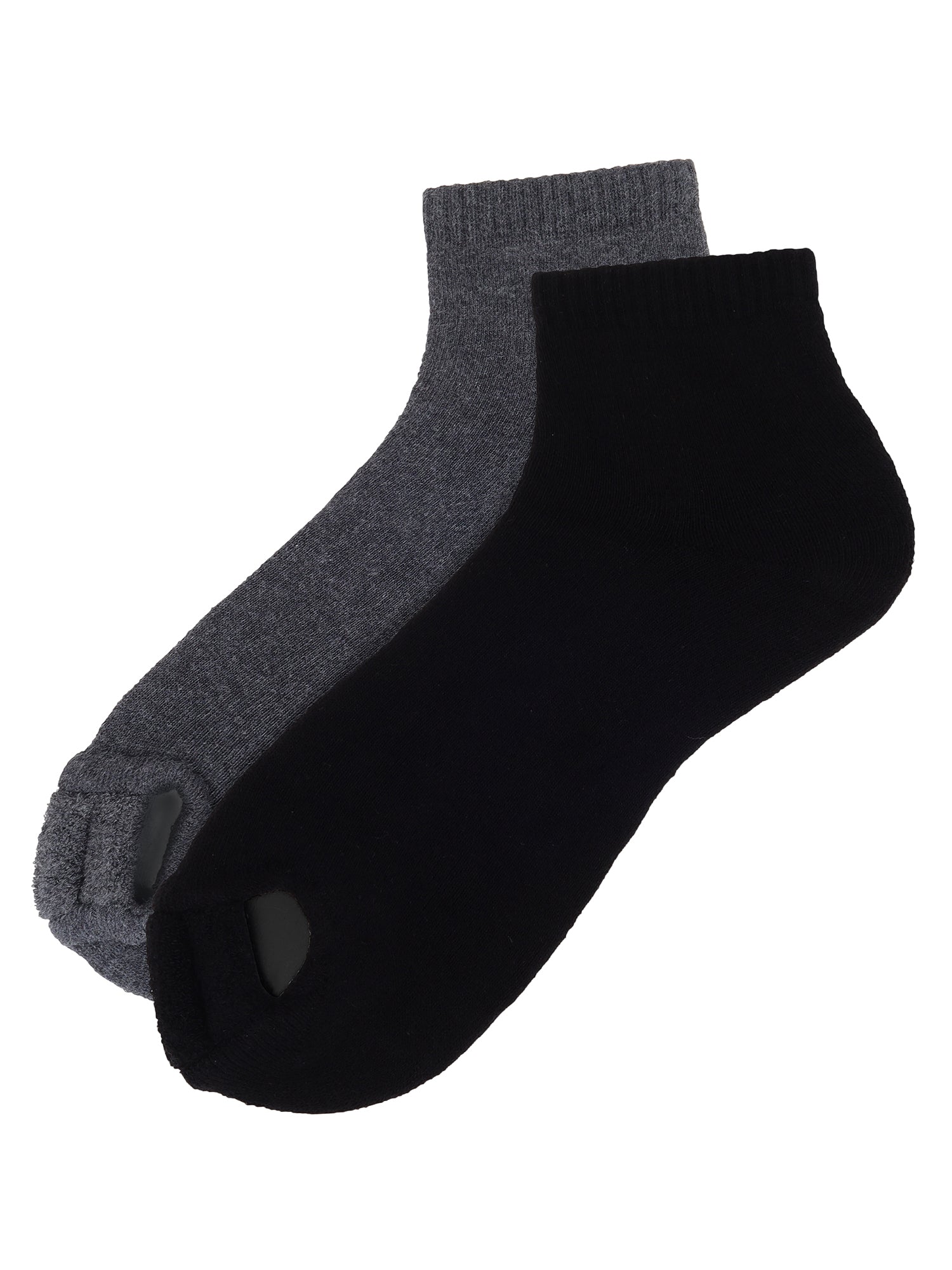 Foot Alignment Sock Black & Grey Classic Pack of 2 Pairs