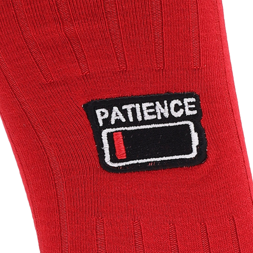 No Patience | Corporate Crew Socks