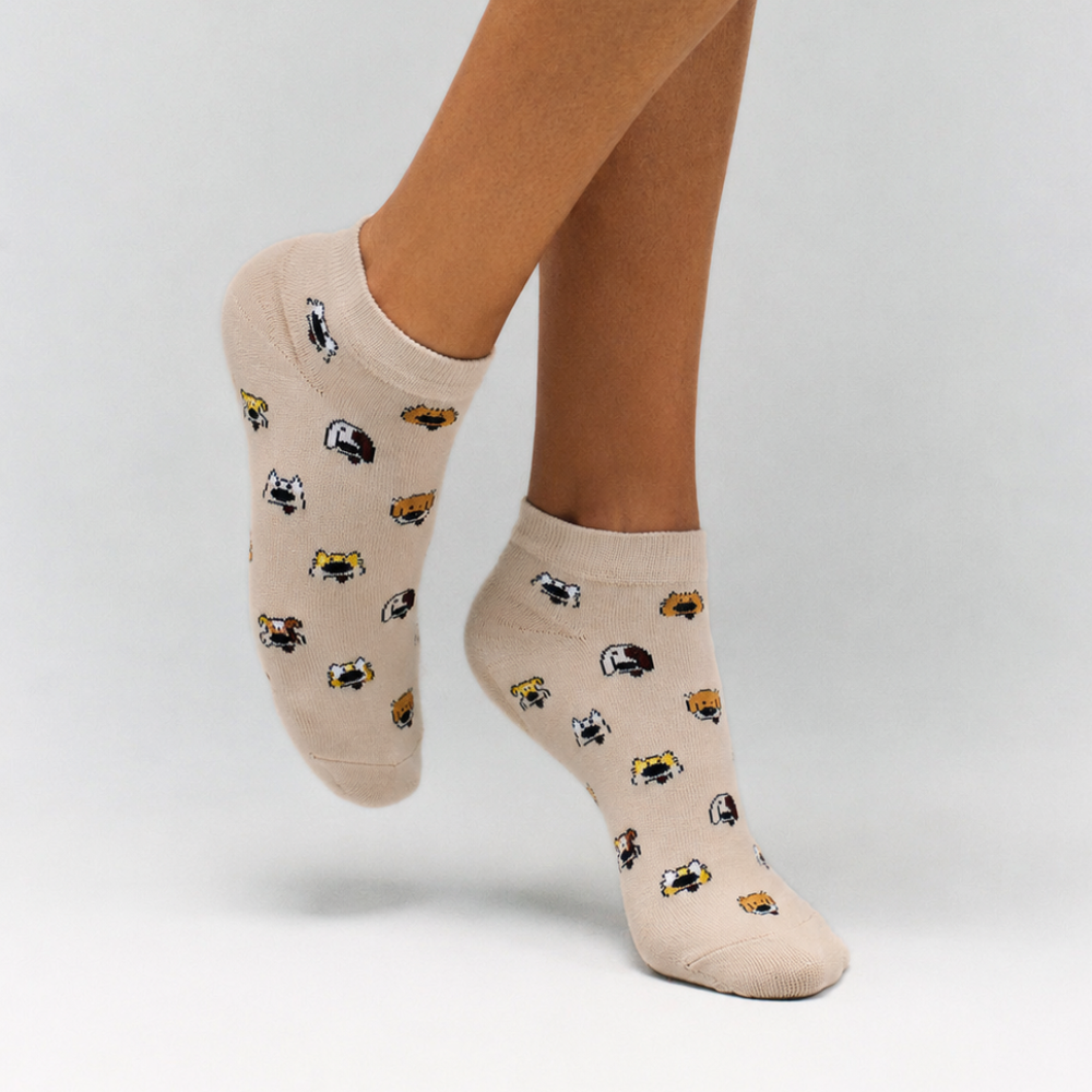 Life's Ruff Pack of 3 Pairs | Unisex Ankle Socks