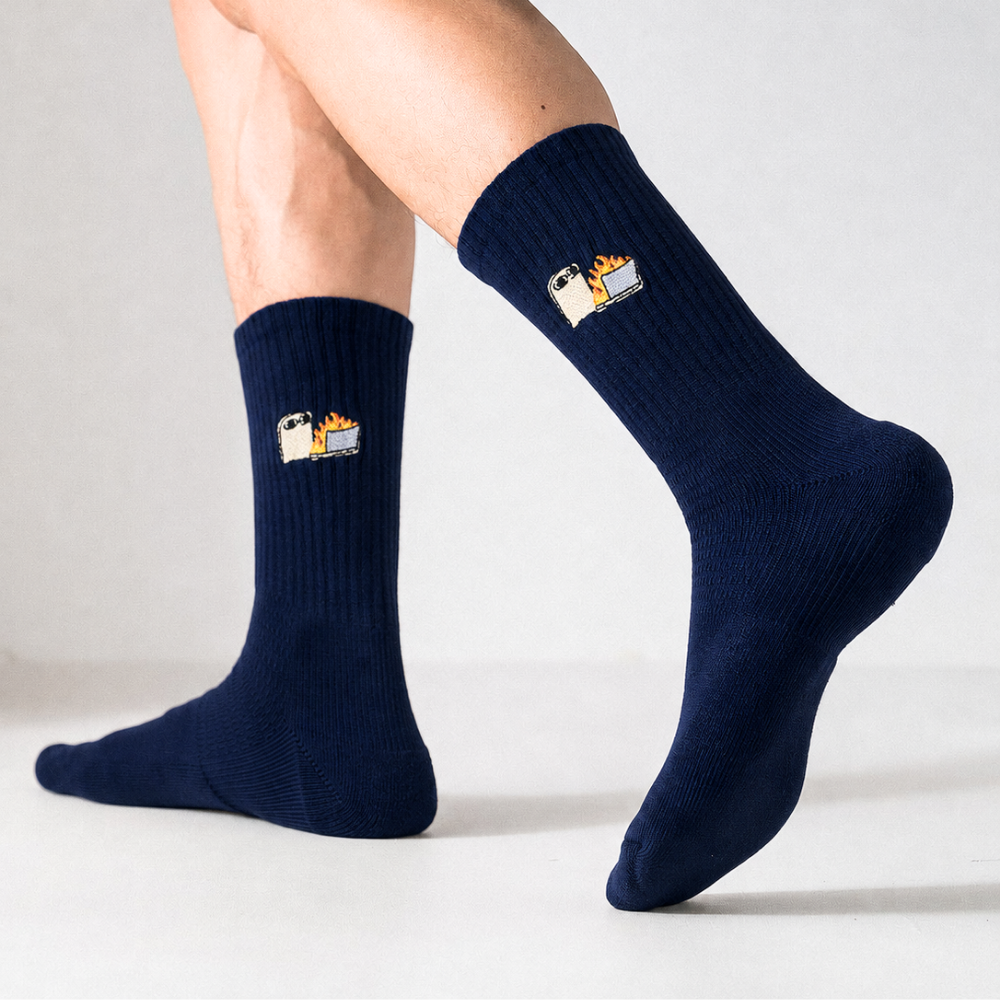 Corporate Toes Fun | Box of 3 Formal Socks