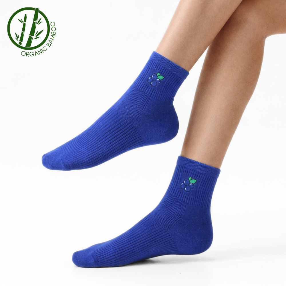 Berryxx Bamboo Ankle Socks – Soft, Breathable & Fruity Fun