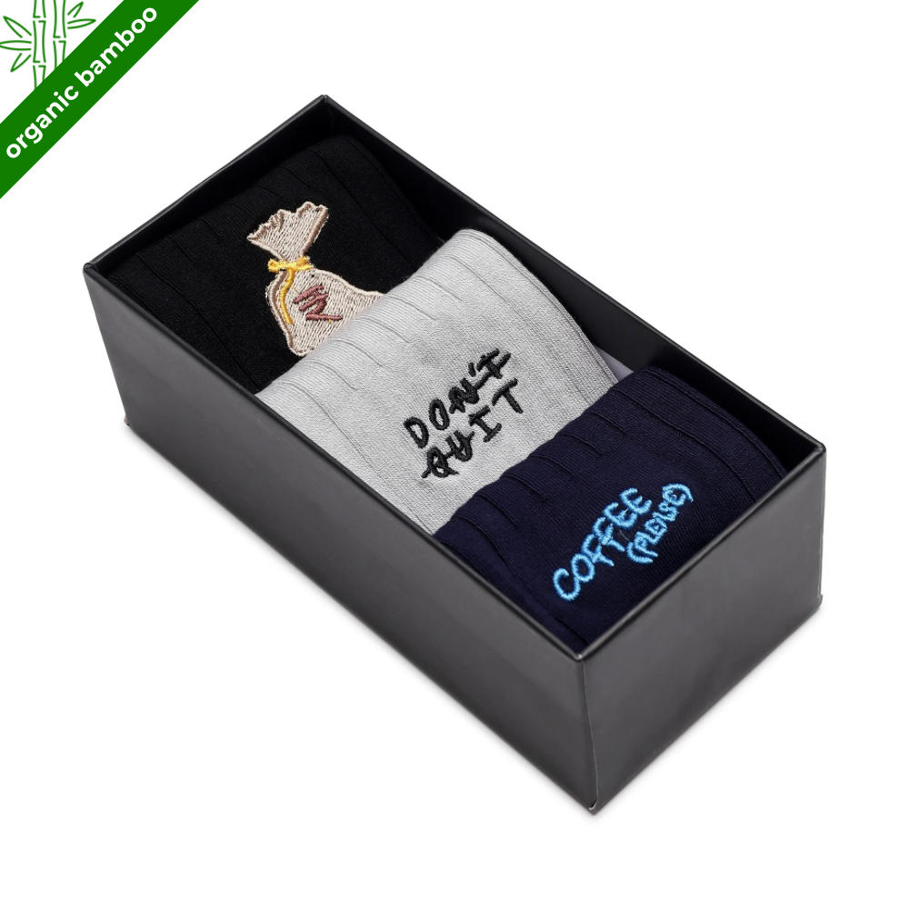 Corporate Toes SRS | Box of 3 Men's Formal Socks