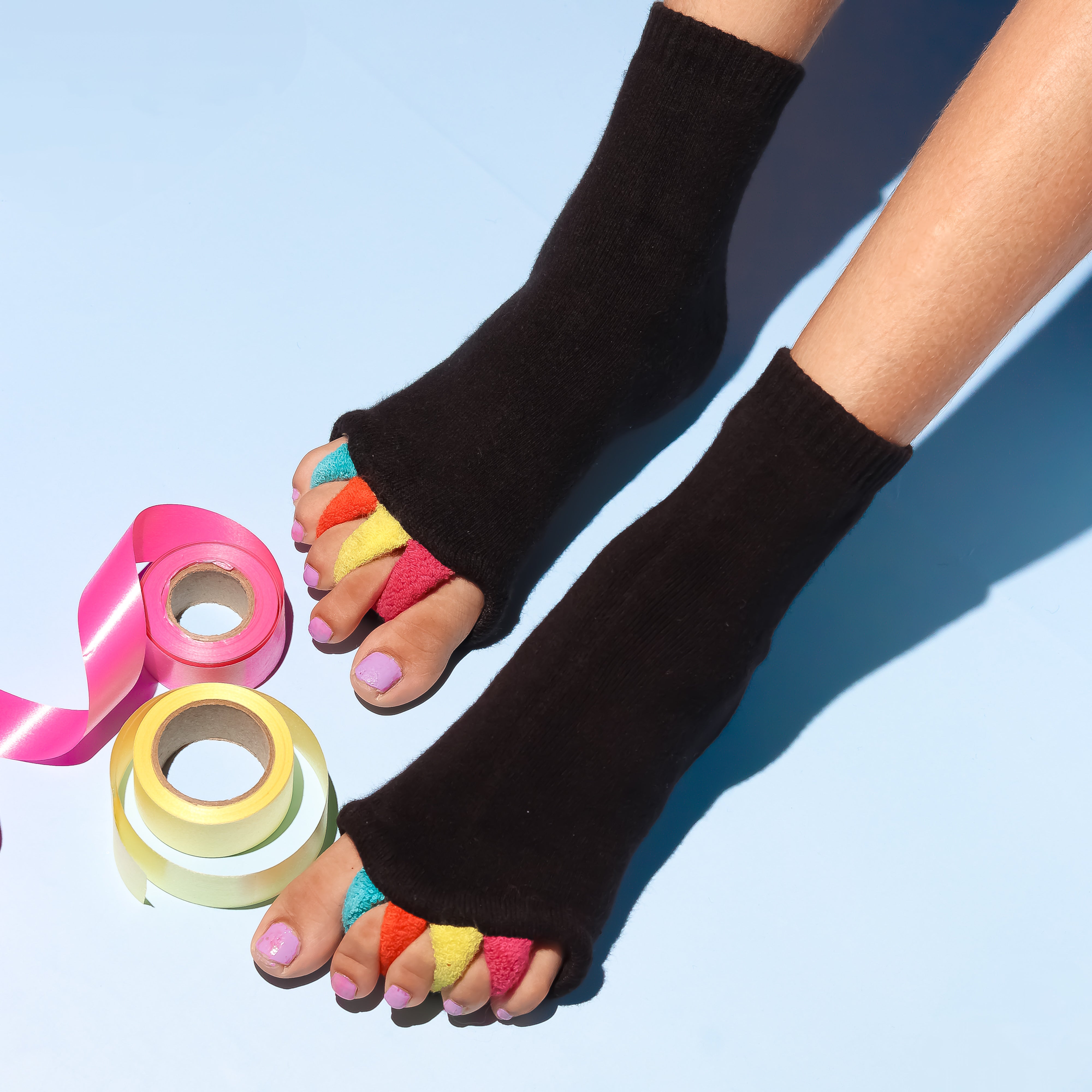 Foot Alignment Sock | Black & Grey | Pack of 2 Pairs