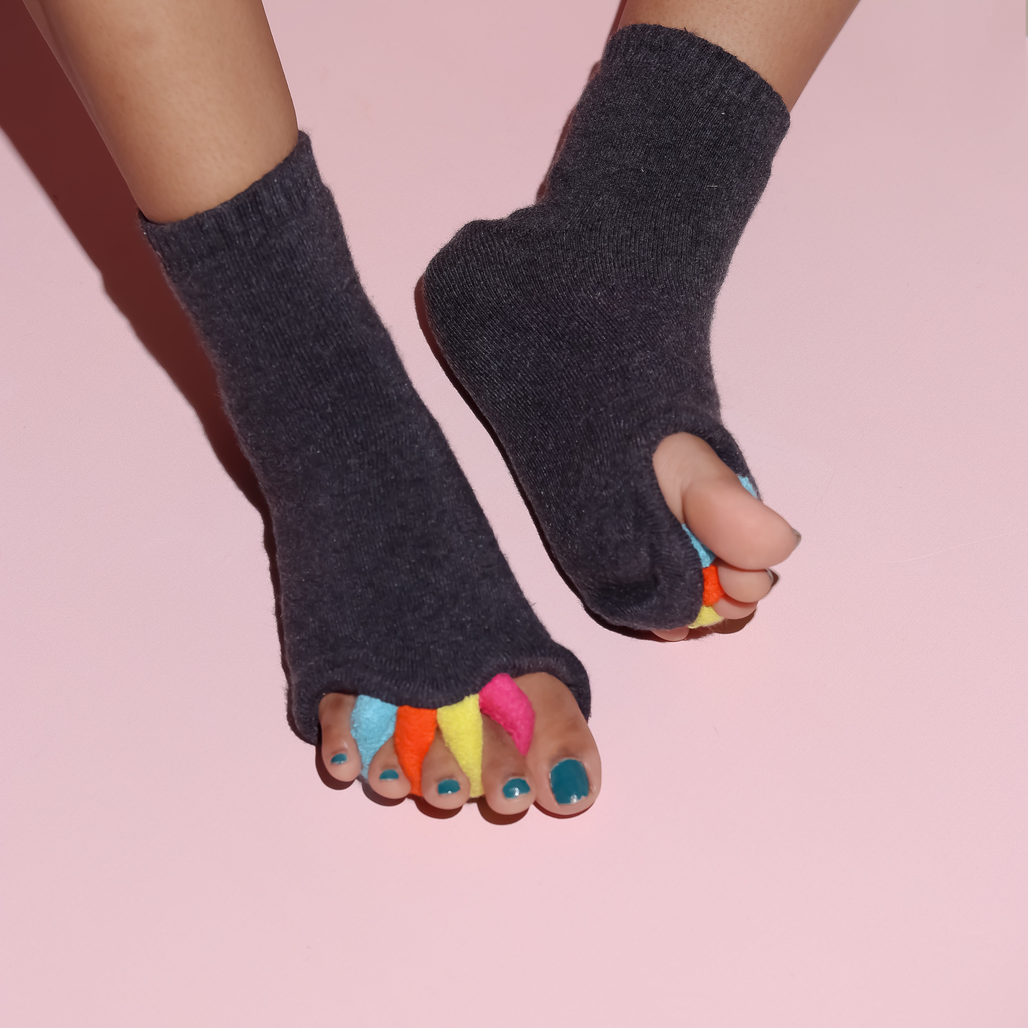 Foot Alignment Sock | Grey | Pack of 2 Pairs