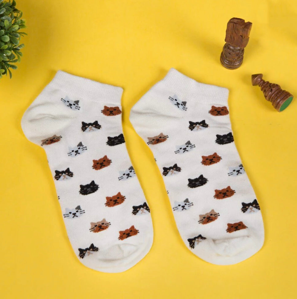 Purrfect |Ankle Socks