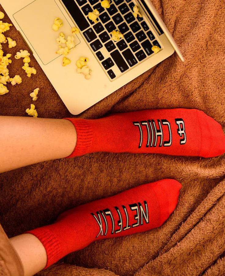 Netflix And Chill | Ankle Socks