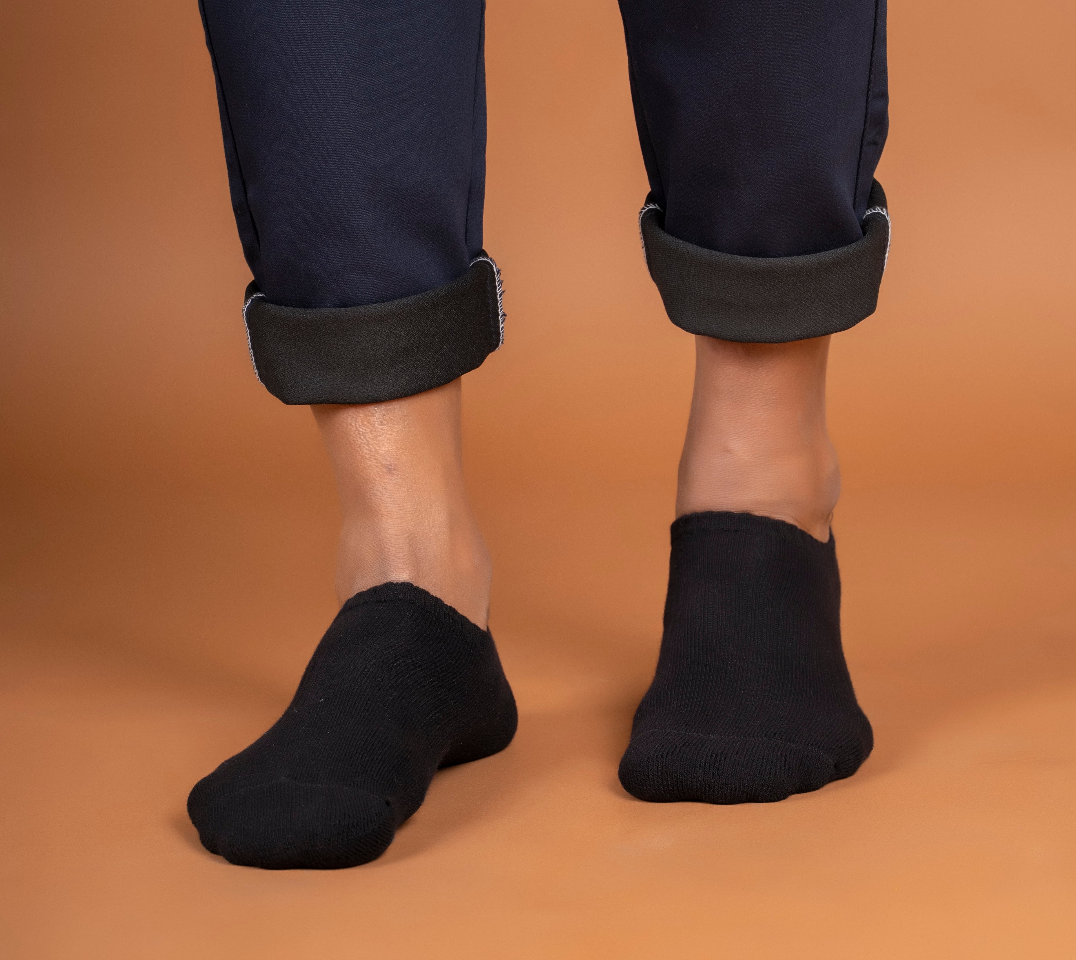 Soft Padded Loafers with Grippers | Black