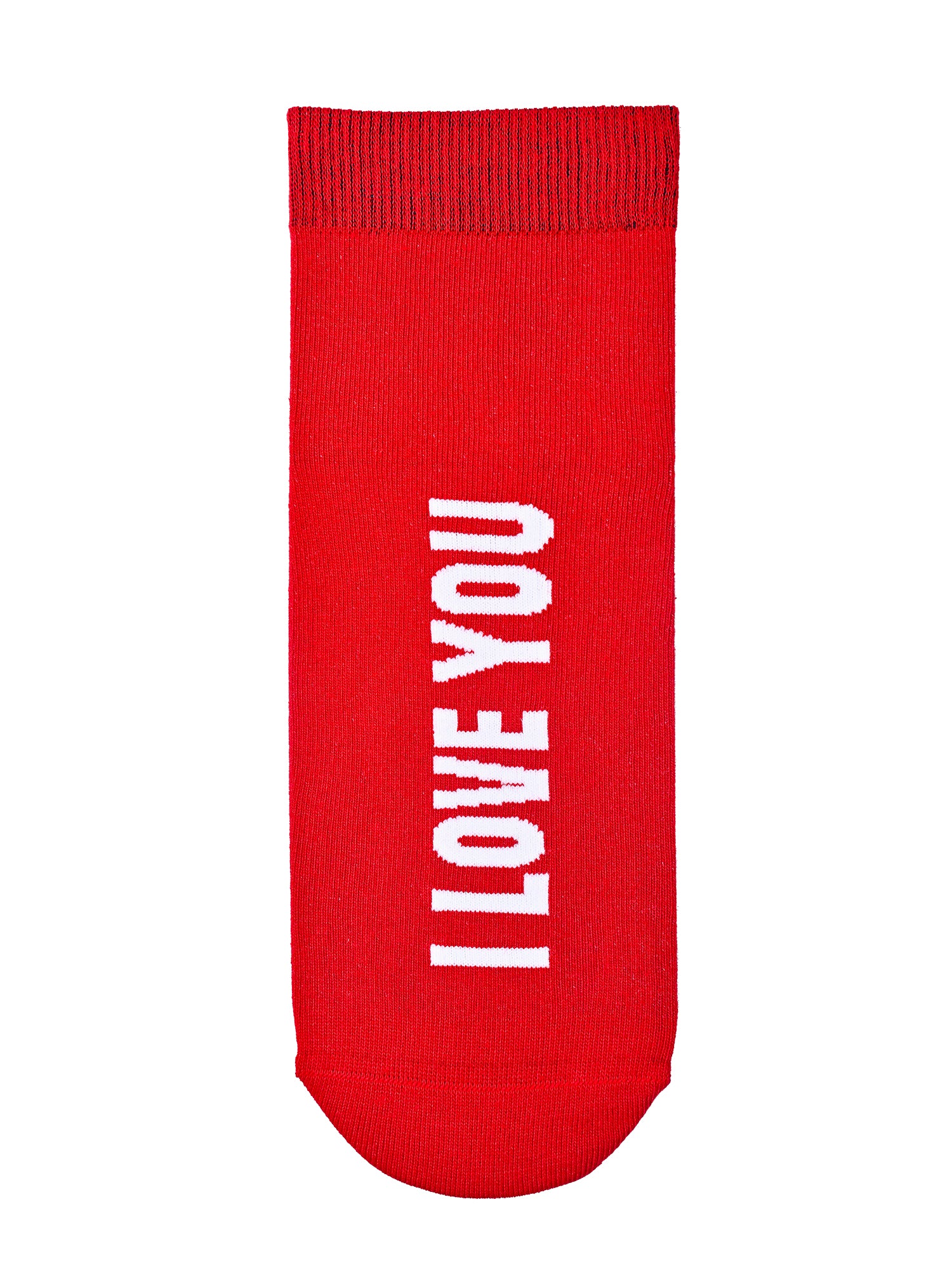 I love you 3000 | Red Ankle Unisex Socks | 1 Pair