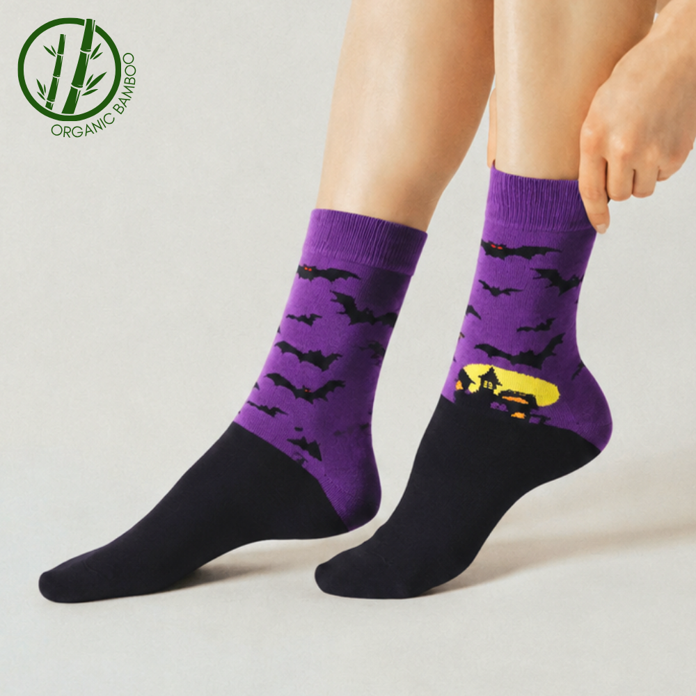 Haunted Manor | Unisex Spooky-cute Sock