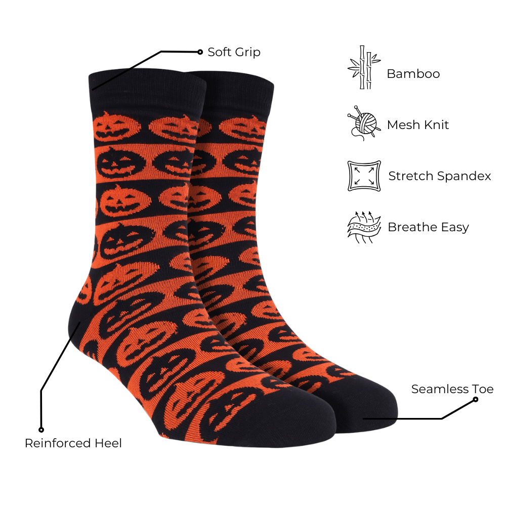 Jack-O-Sox | Unisex Spooky-cute Sock