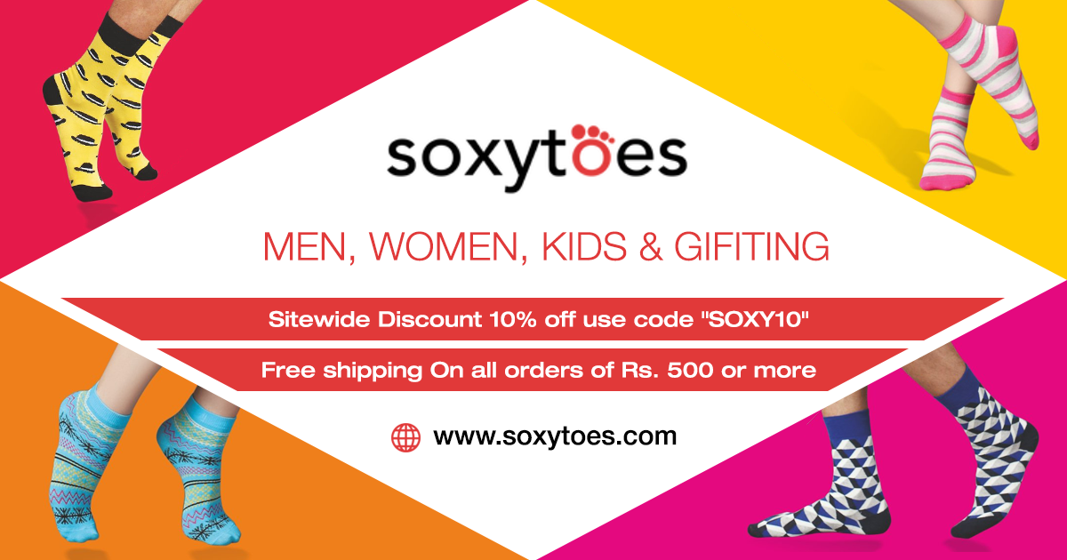 Soxytoes: Buy Socks Online in India