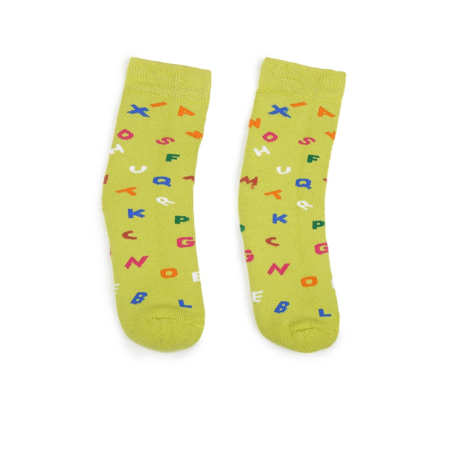 2-4 Years Alphabet Kids Socks - soxytoes