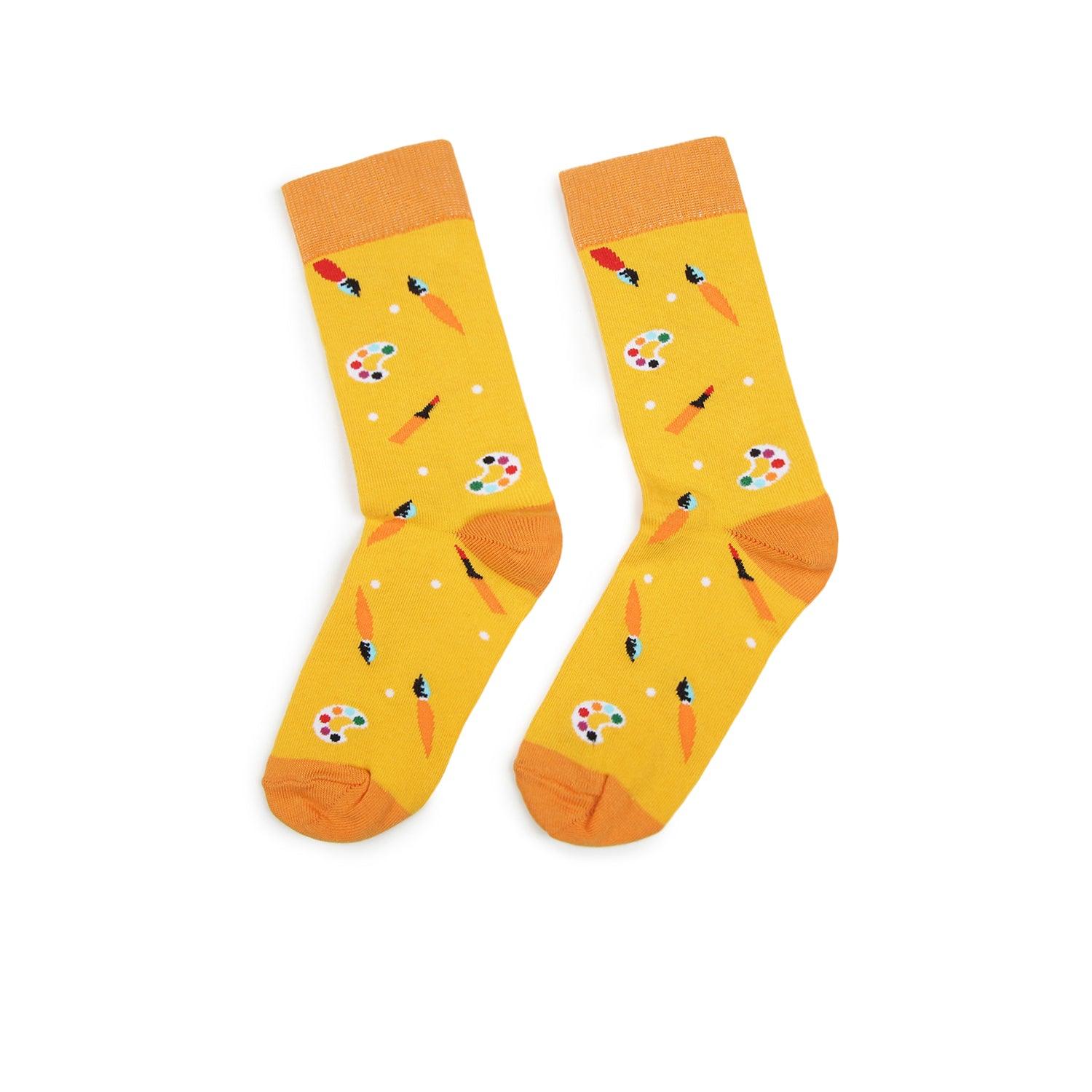 8-12 Years Art Supplies Kids Socks - soxytoes