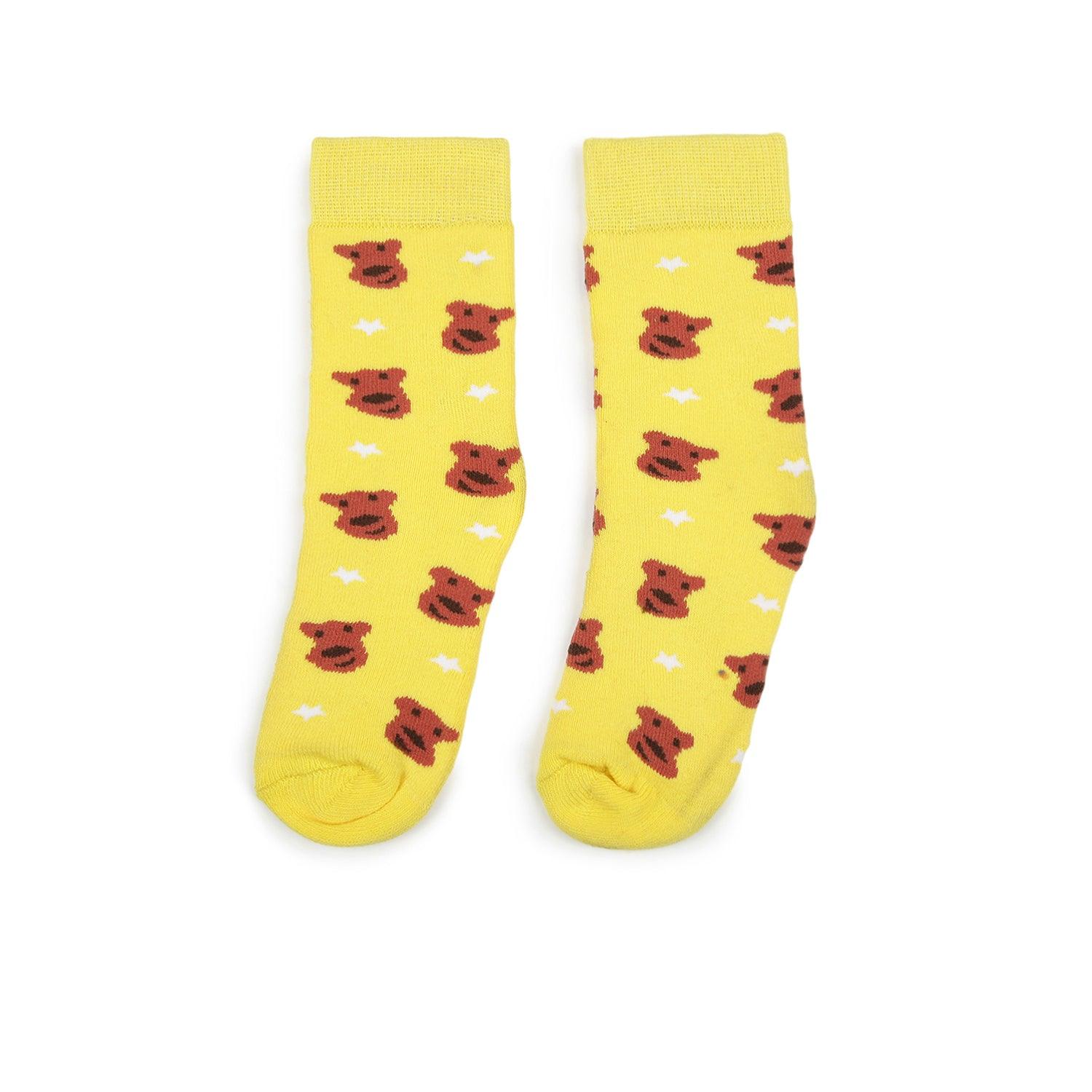 4-8 Years Bear Kids Socks - soxytoes